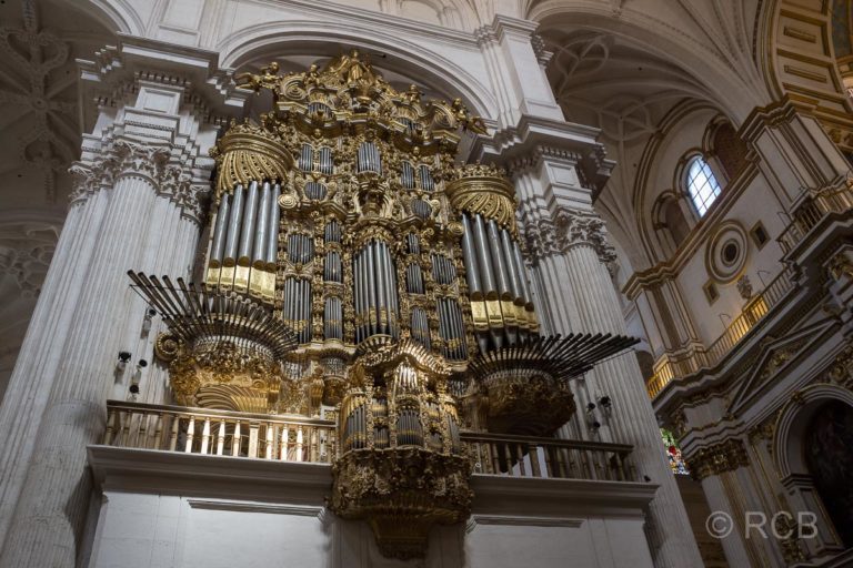 Orgel in der Kathedrale von Granada