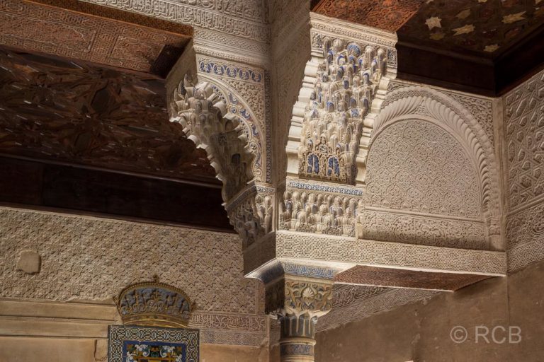 Kapitell im Mexuar (Audienzsaal), Alhambra, Granada