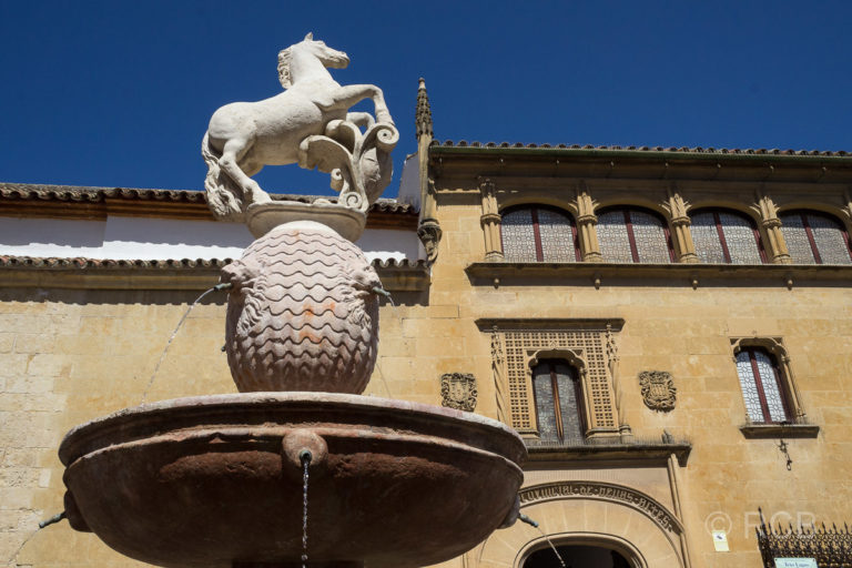 Córdoba, Brunnen auf der Plaza del Potro