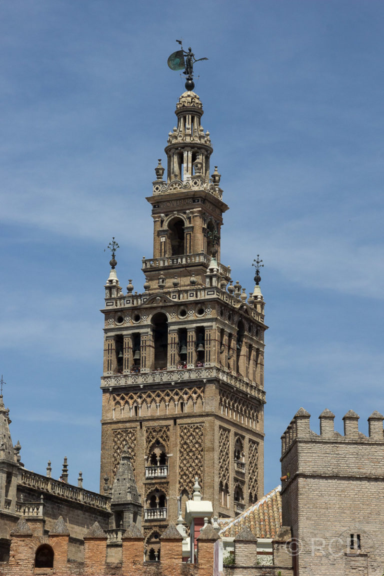 die Giralda, der Turm der Kathedrale von Sevilla