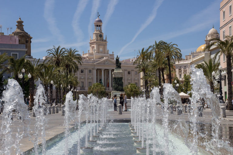 Cádiz, Plaza de San Juan de Dios mit dem Rathaus