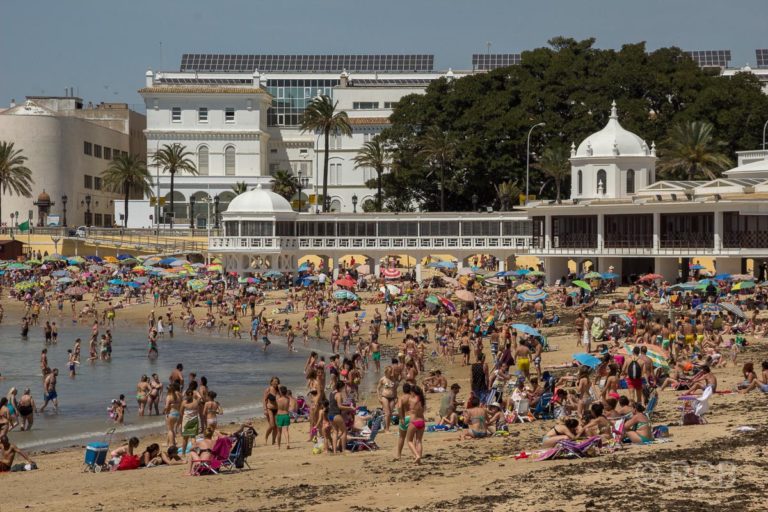 Cádiz, Stadtstrand Playa de la Caleta