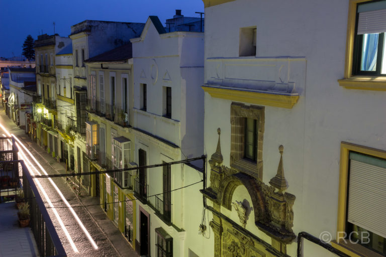 Hotel "Palacio San Bartolomé", El Puerto de Sta. María, Blick aus unserem Fenster