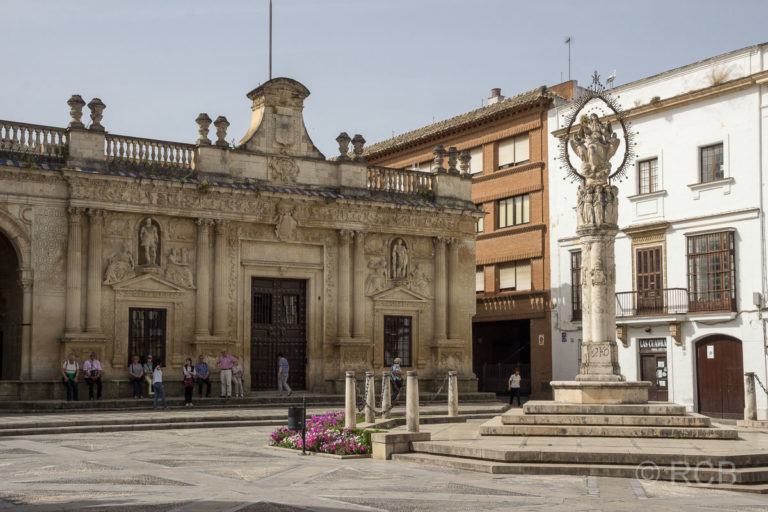 Jerez de la Frontera, Plaza de la Asunción mit Antiguo Cabildo