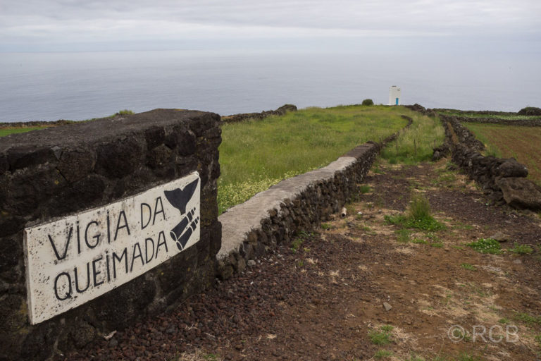 Weg zum Walausguck von Queimada bei Lajes