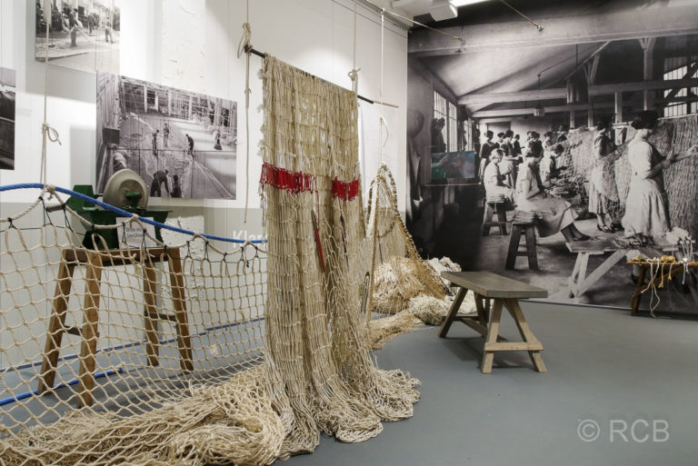 Cuxhaven, Netze im Fischereimuseum "Windstärke 10"