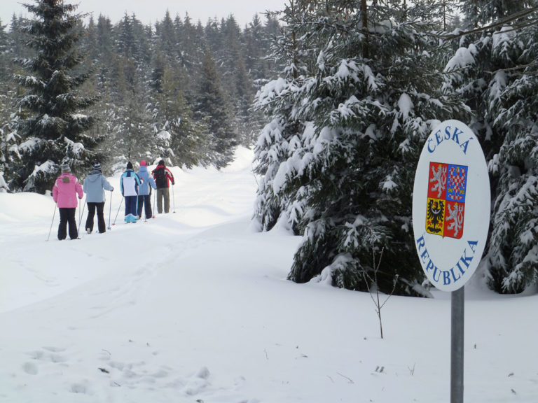 Skilanglauf über die tschechische Grenze