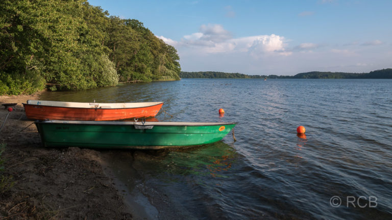 Boote am Ufer des Kellersees