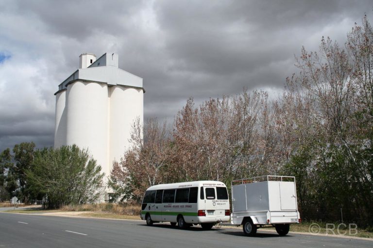 Groovy Grape Bus unterwegs in South Australia