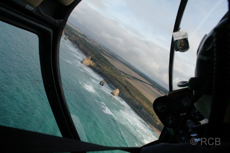 Helikopterflug an der Great Ocean Road