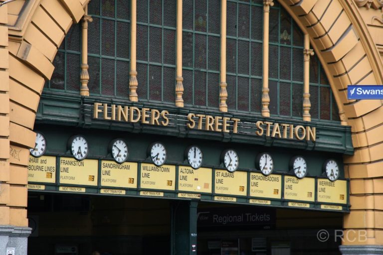 Melbourne, Flinders Street Station