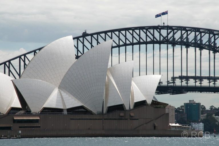 Sydney Opera House und Harbour Bridge