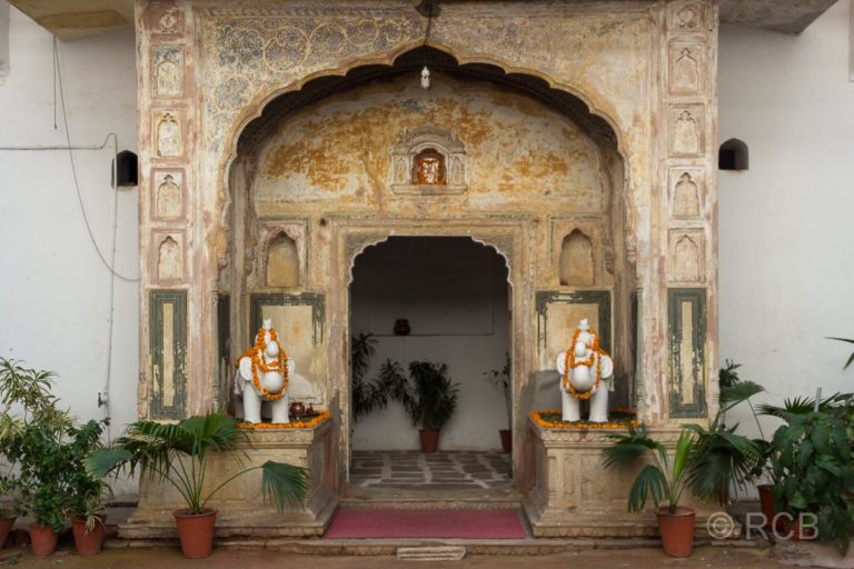Eingang zu einem Haveli in Jaipur