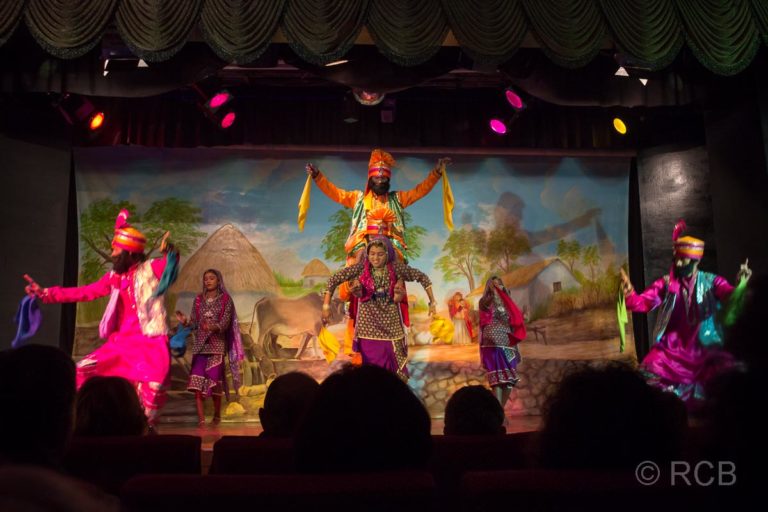 Khajuraho, abendliche Folklore-Show
