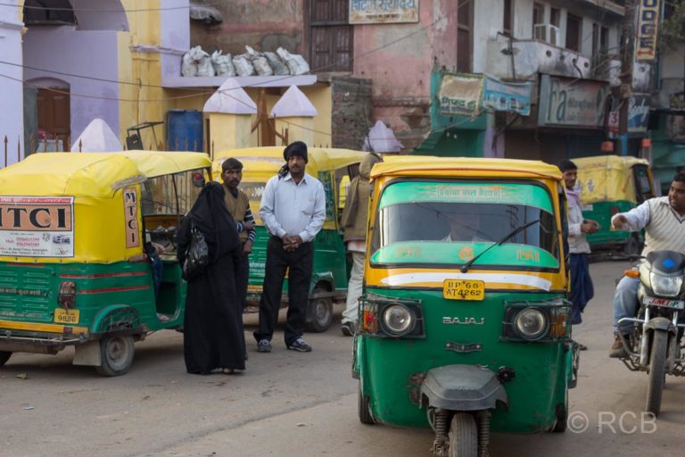 Varanasi, Straßenszene in der Altstadt