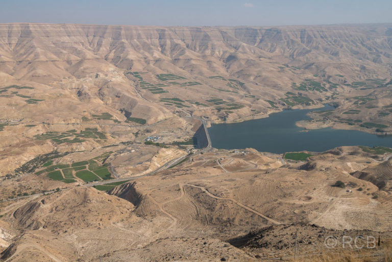 Staudamm am Wadi Mujib