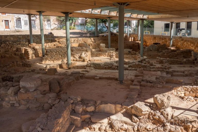 Chania, Ausgrabungen auf dem Kastelli-Hügel