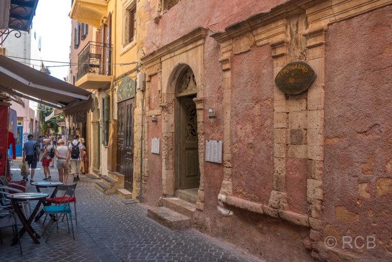 Chania, Gasse in der venezianischen Altstadt