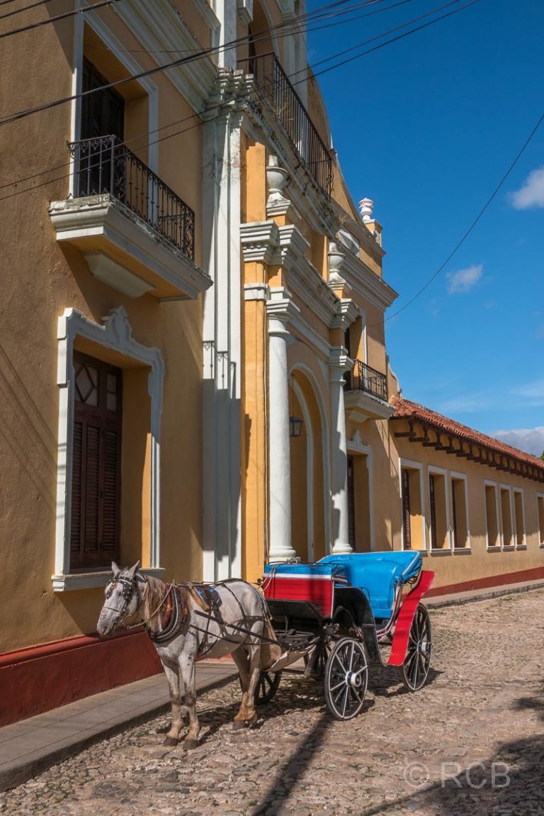 Kutsche in der Altstadt von Trinidad