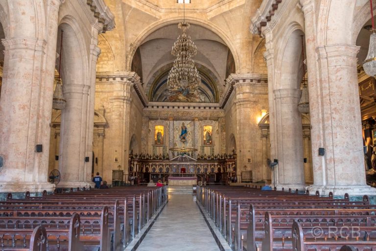 in der Kathedrale von Havanna