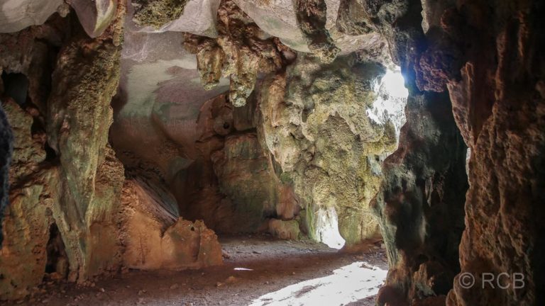 in der Cueva de Santo Tomás