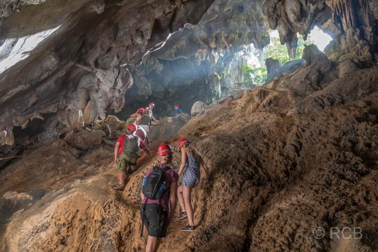 Cueva de Santo Tomás, Aufstieg im Rückweg