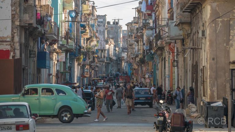 Straße im Stadtteil Centro Habana