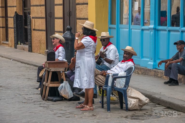 Musikcombo in der Altstadt Havannas
