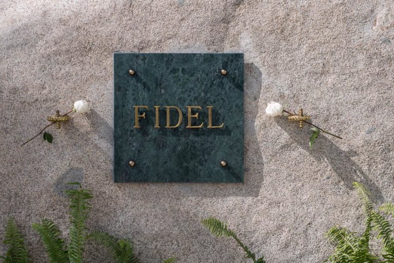 Cementerio Santa Ifigenia, Grab von Fidel Castro