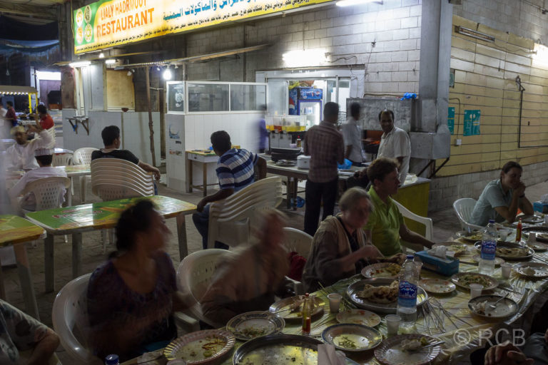 Grillrestaurant beim Souk von Salalah