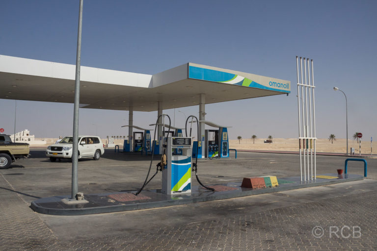 Tankstelle in Muqshin