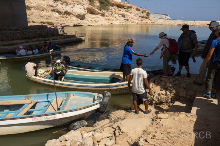 Bootsüberfahrt ins Wadi Shab