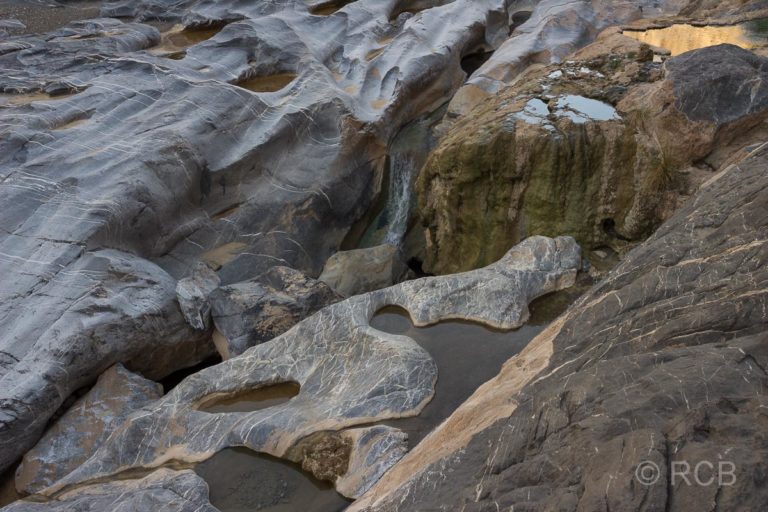 Erosion im Wadi Dham