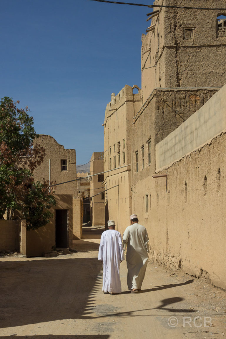 im alten Ortskern von Al Hamra