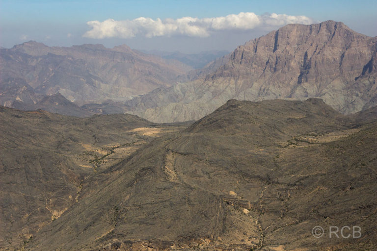 Ausblick vom Pass Sharaf al Alamayn nach Norden