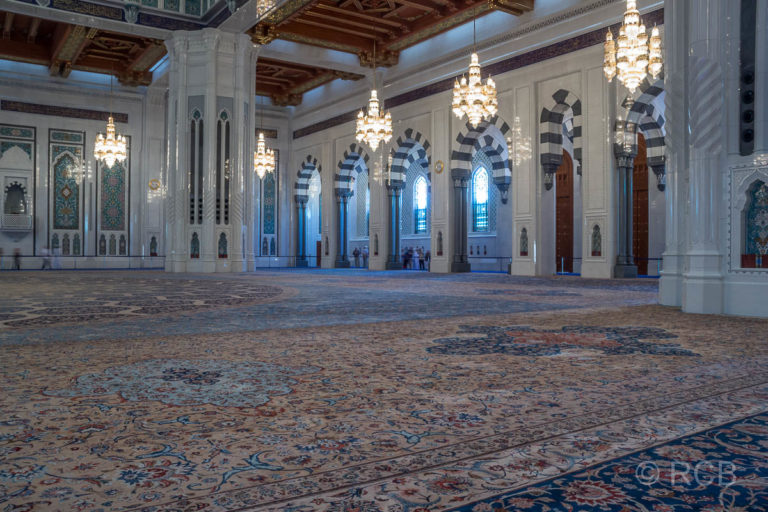 Sultan Qaboos-Moschee, großer Gebetssaal
