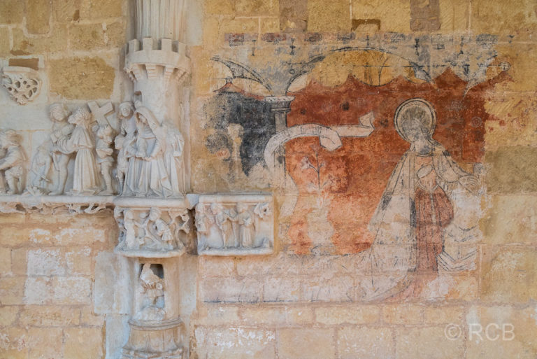 Cadouin, Abteikirche, Fresken
