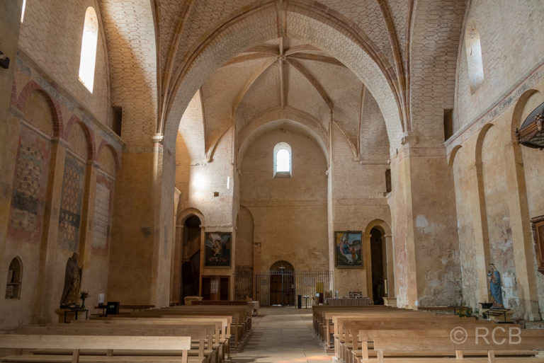 St. Avit-Sénieur, Inneres der Abteikirche