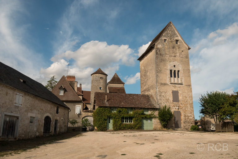 Im Château Lachièze befand sich unsere Ferienwohnung für die 2. Woche des Urlaubs.