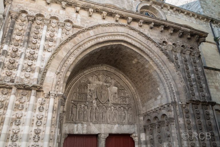 Cahors, Kathedrale St. Étienne, romanisches Nordportal