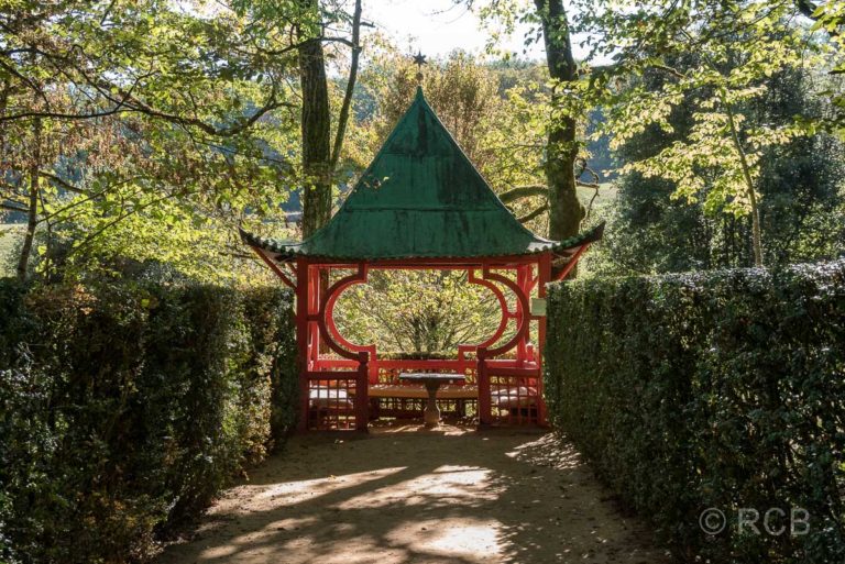 Gärten von Eyrignac, chinesischer Pavillon