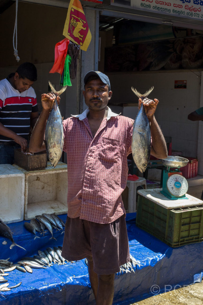 Fischhändler auf dem Zentralmarkt