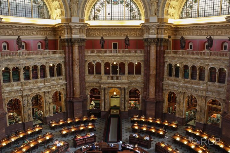 Lesesaal der Library of Congress