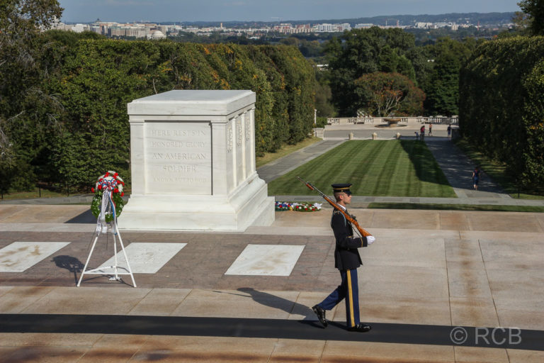 Grab des Unbekannten Soldaten auf dem Arlington National Cemetery