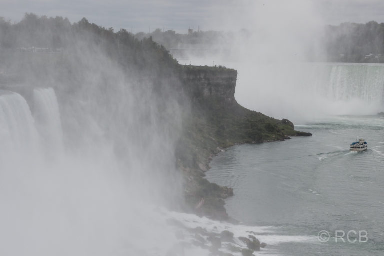American Falls, "Maid of the Mist" und Horseshoe Falls
