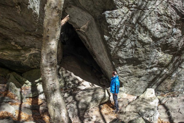 Höhle im Smugglers' Notch State Park