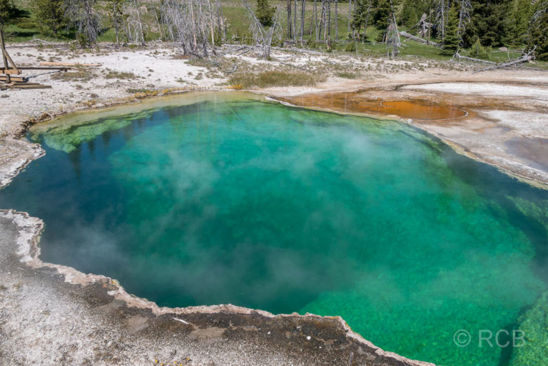 West Thumb Basin: Abyss Pool, Yellowstone NP