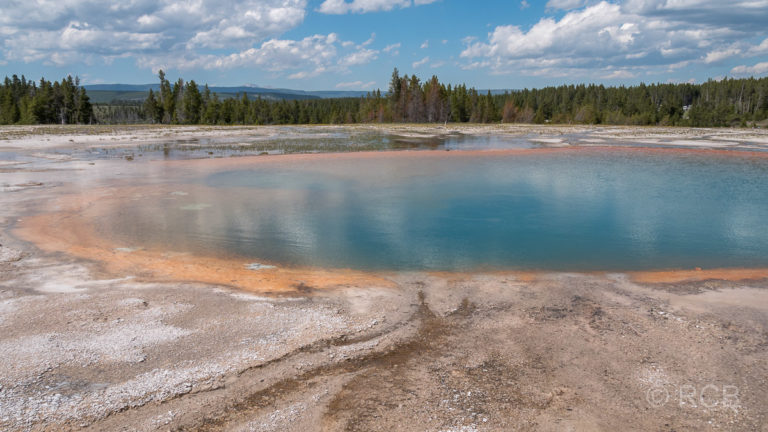 Midway Geyser Basin: Turquoise Pool, Yellowstone NP