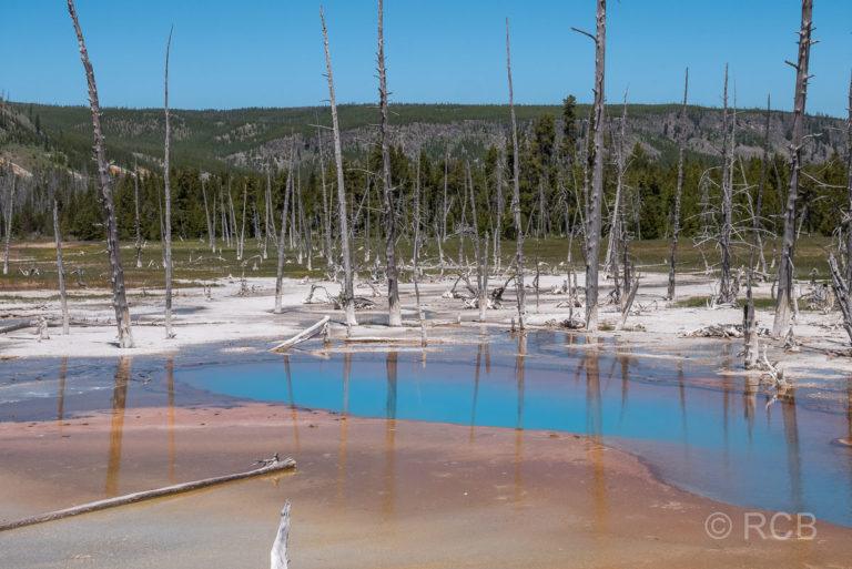 Black Sand Basin: Opalescent Pool, Yellowstone NP