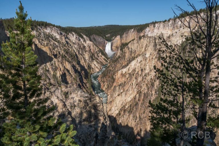 Grand Canyon of the Yellowstone mit den Lower Falls